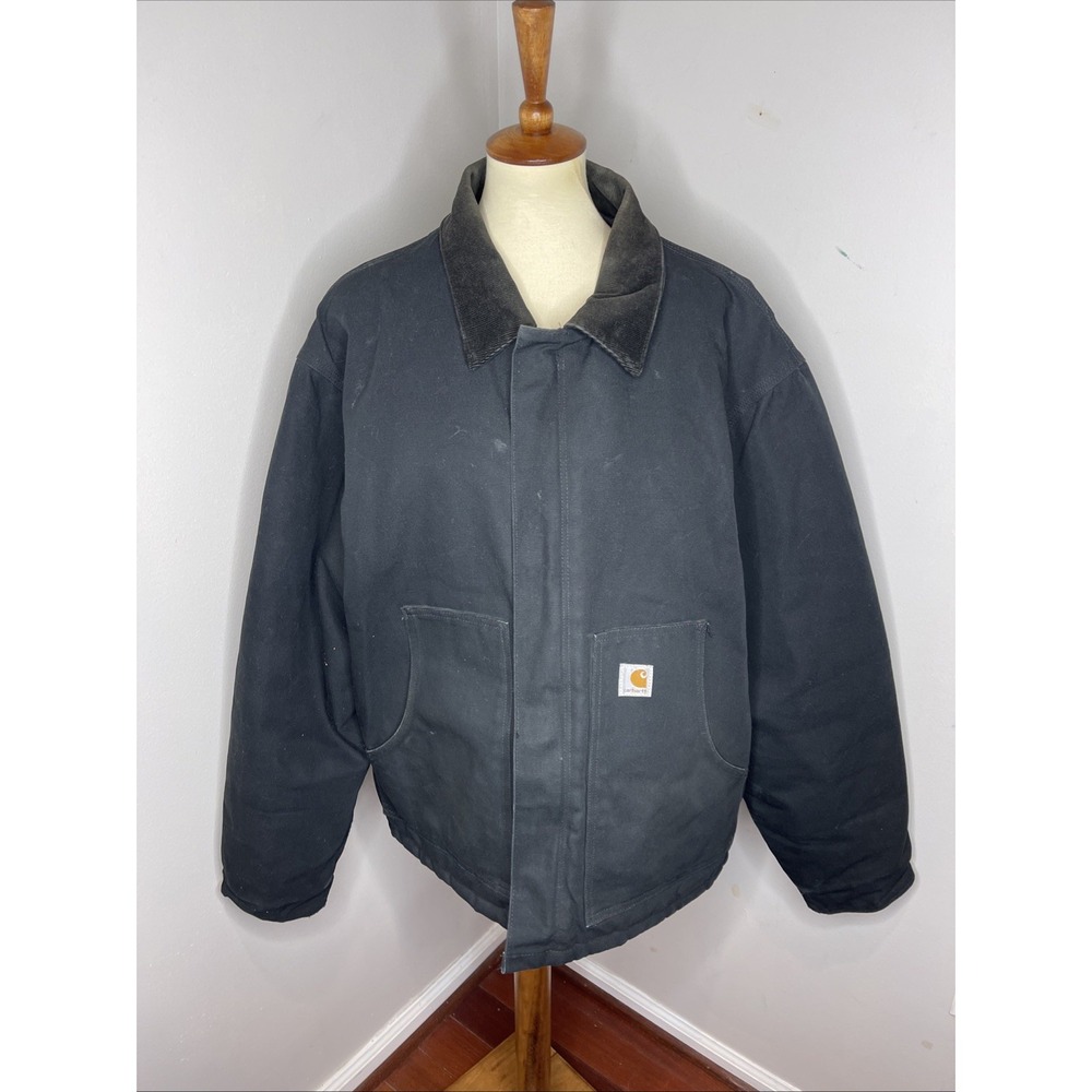 Carhartt Men's J002 BLK  Arctic Quilted Duck Jacket‎